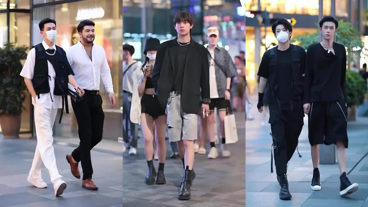 Chinese Boys Street Fashion  Viable Fashion ~ [抖音]China TikTok Ep.19AALPBL