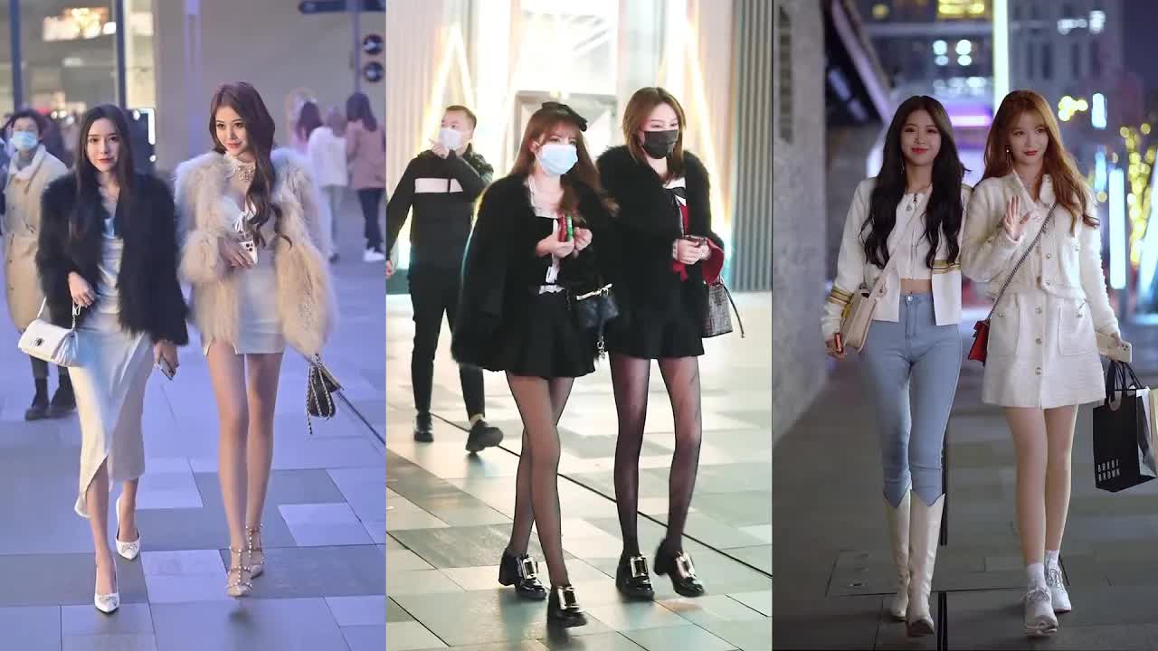 Chinese Girls Street Fashion ~ Viable Fashion ~ [抖音]China TikTok Ep.03i-66id