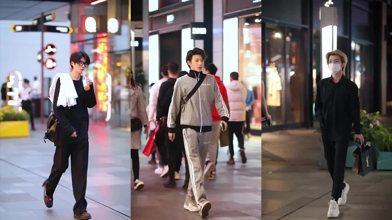 Chinese Boys Street Fashion  Viable Fashion ~ [抖音]China TikTok Ep.33H7acTF
