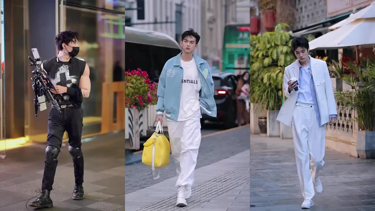 Chinese Boys Street Fashion  Viable Fashion ~ [抖音]China TikTok Ep.32o2AP8A