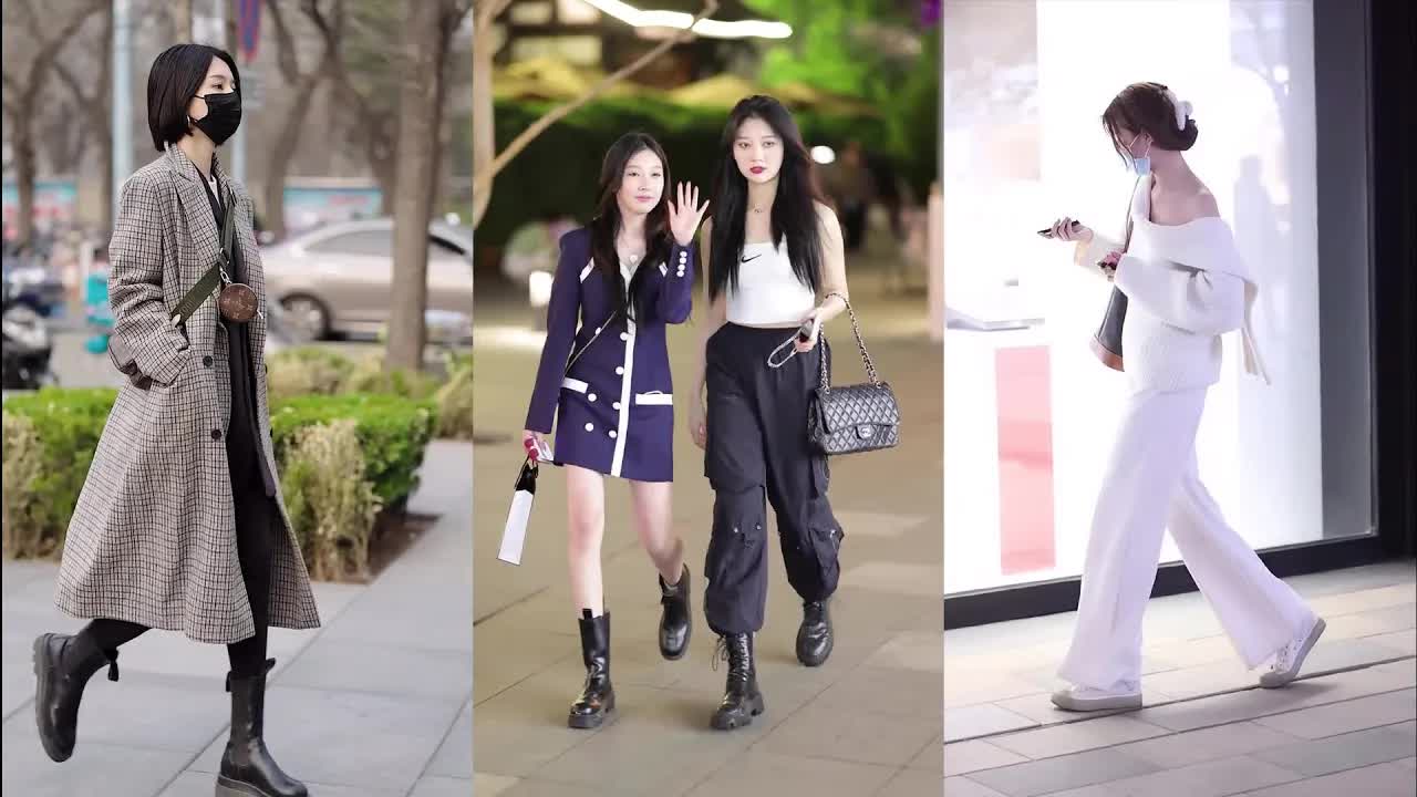 Chinese Girls Street Fashion ~ Viable Fashion[抖音]China TikTok Ep.13cPU6W4