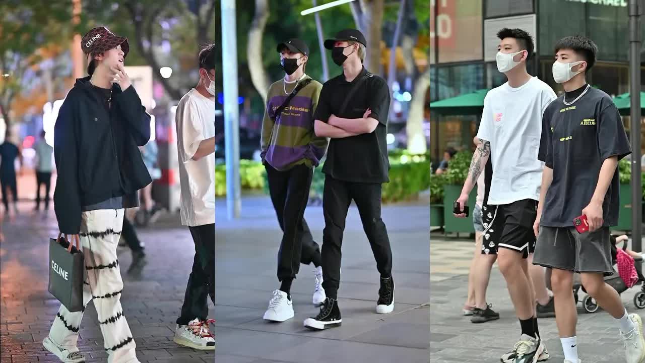 Chinese Boys Street Fashion  Viable Fashion ~ [抖音]China TikTok Ep.18H0qimN