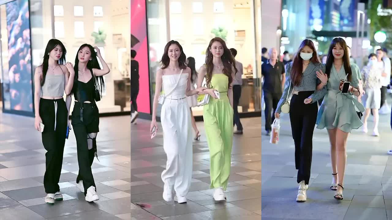 Chinese Girls Street Fashion ~ Viable Fashion[抖音]China TikTok Ep.27U-En10