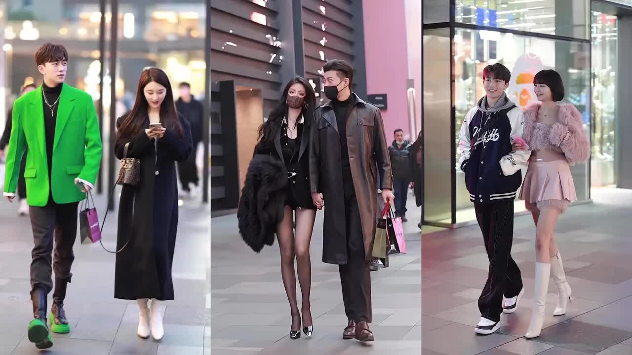 Chinese Couples Street Fashion~Viable Fashion [抖音]China TikTok Ep.408VSFvd