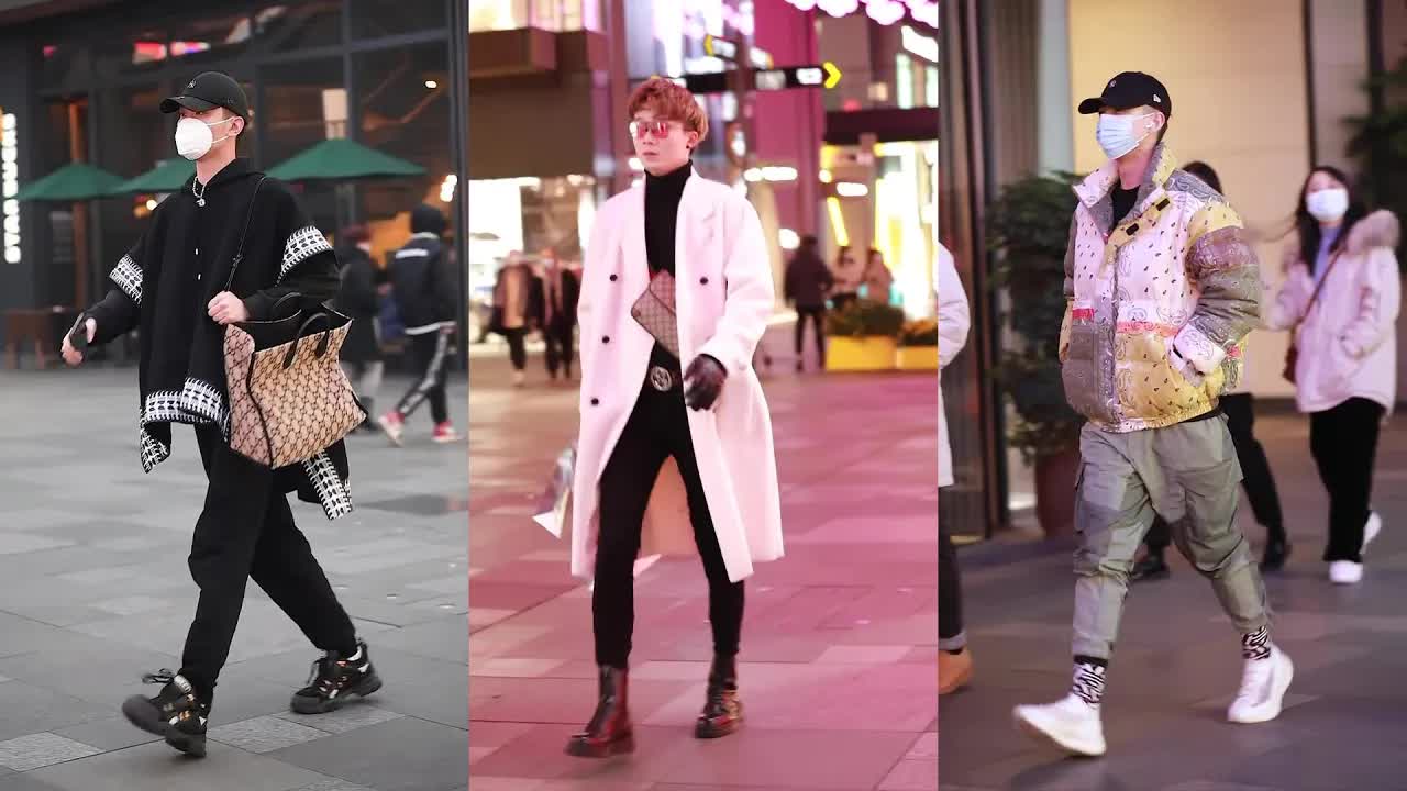 Chinese Boys Street Fashion ~ Viable Fashion [抖音]China TikTok Ep.03e66aiV