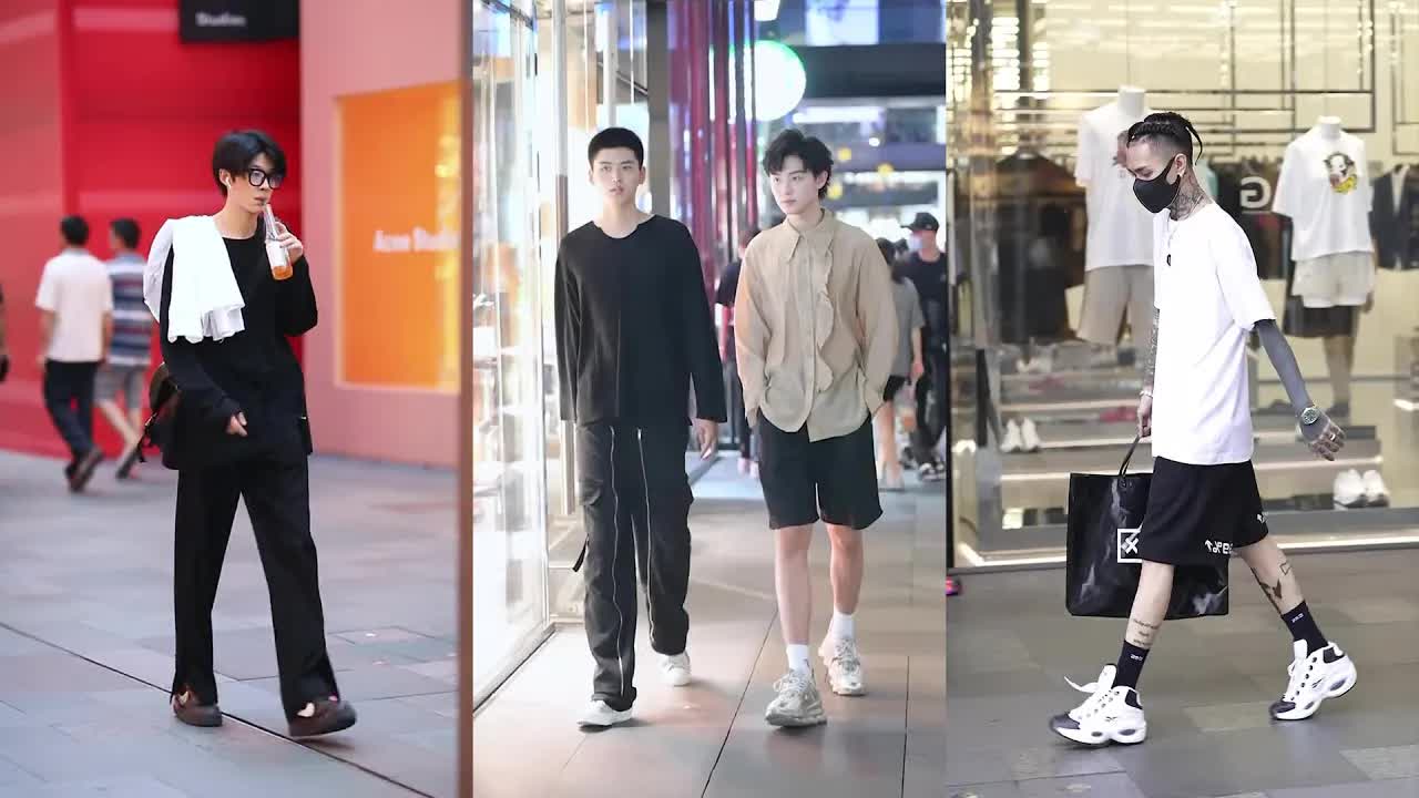 Chinese Boys Street Fashion  Viable Fashion ~ [抖音]China TikTok Ep.17oNAJ6e