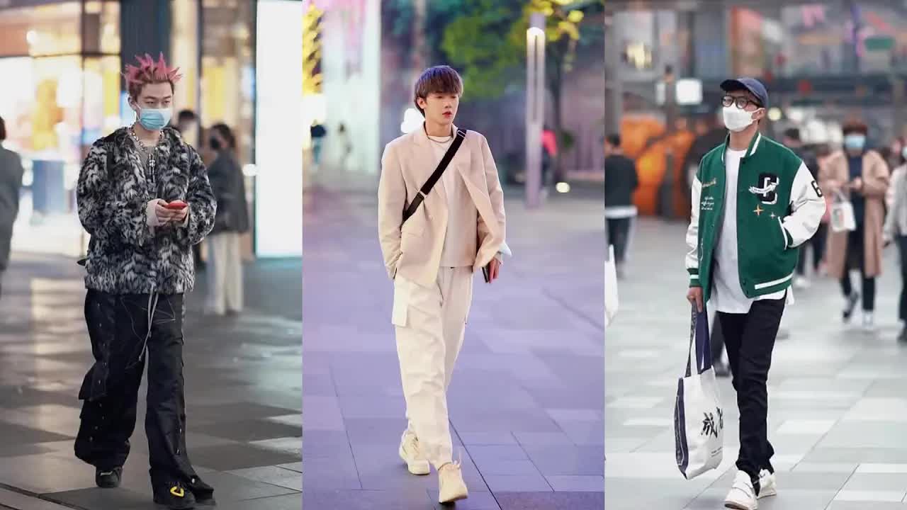 Chinese Boys Street Fashion  Viable Fashion ~ [抖音]China TikTok Ep.34JOowCD