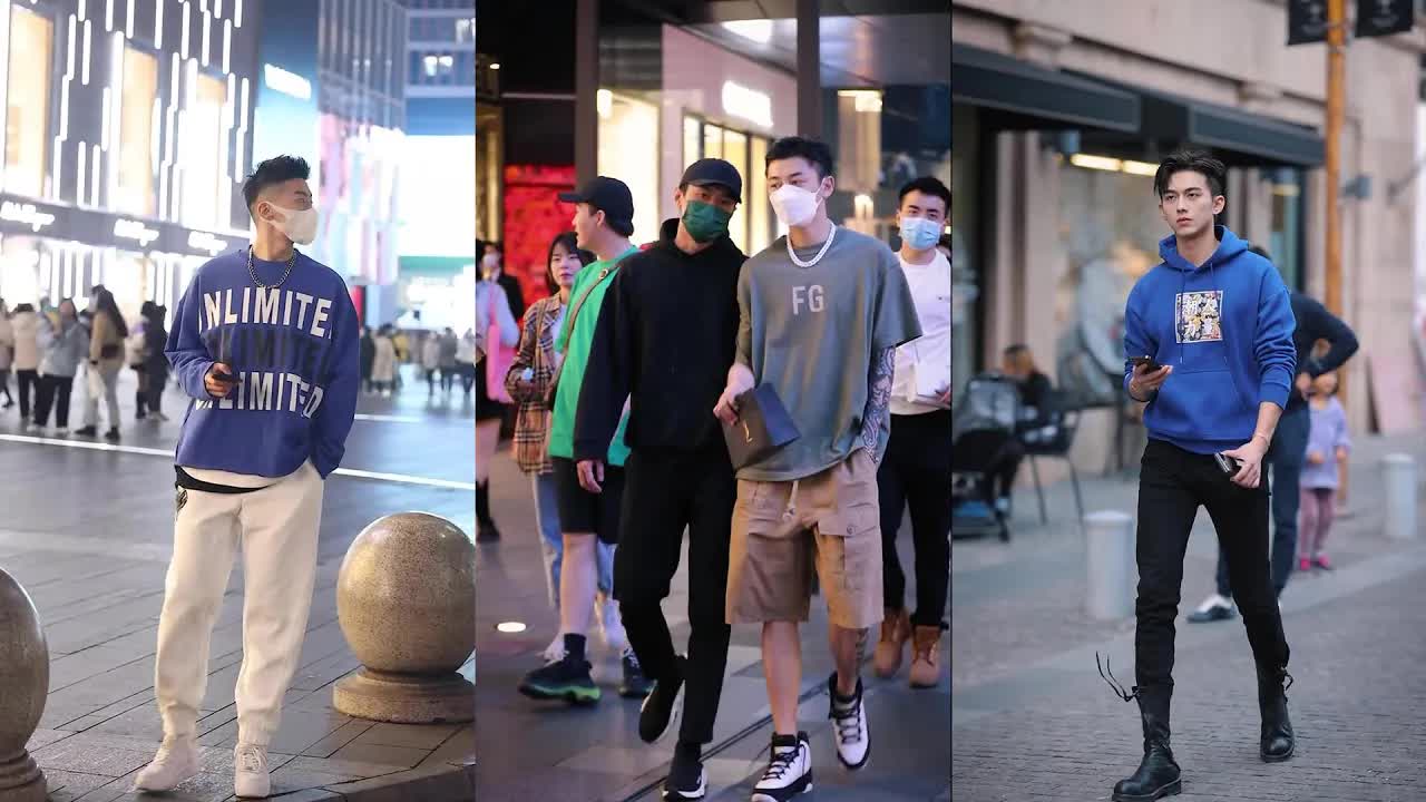 Chinese Boys Street Fashion  Viable Fashion ~ [抖音]China TikTok Ep.31QOJkEr