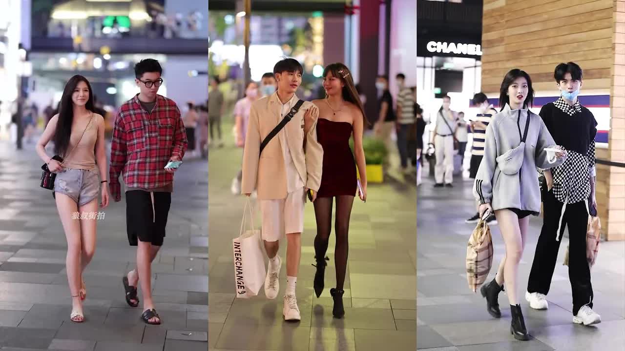Chinese Couples Street Fashion~Viable Fashion [抖音]China TikTok E. 28gxXs2J