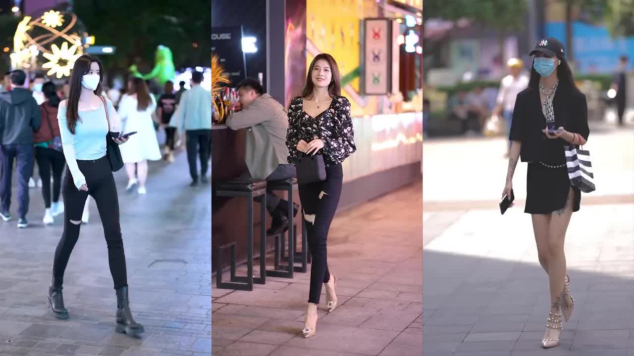 Chinese Girls Street Fashion ~ Viable Fashion[抖音]China TikTok Ep.16aNiKXP