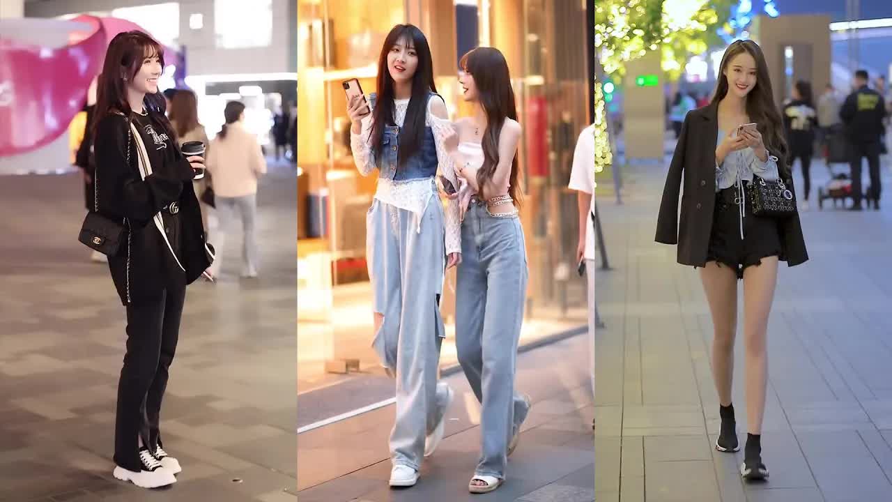 Chinese Girls Street Fashion ~ Viable Fashion[抖音]China TikTok Ep.148ngoDZ