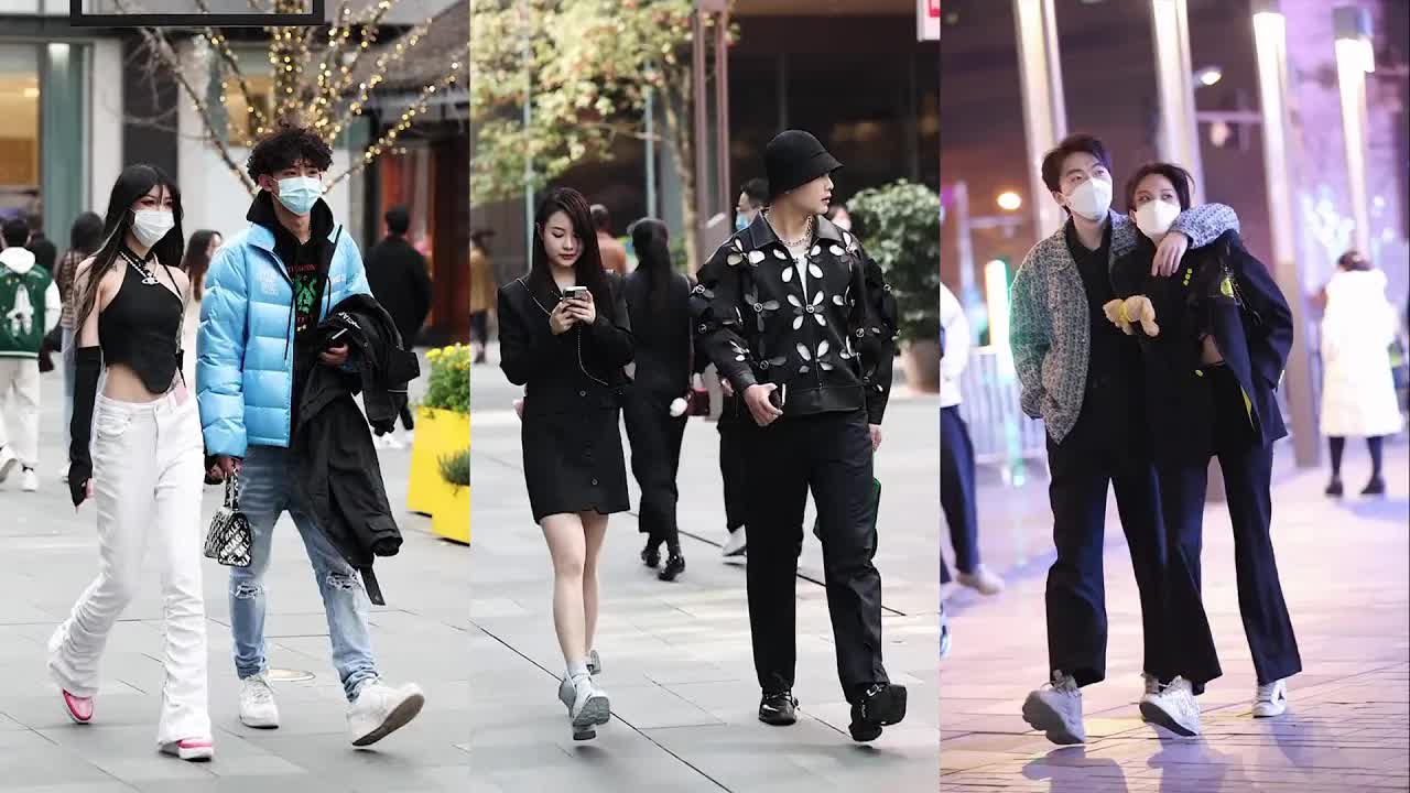 Chinese Couples Street Fashion~Viable Fashion [抖音]China TikTok Ep.43_Rfqhu