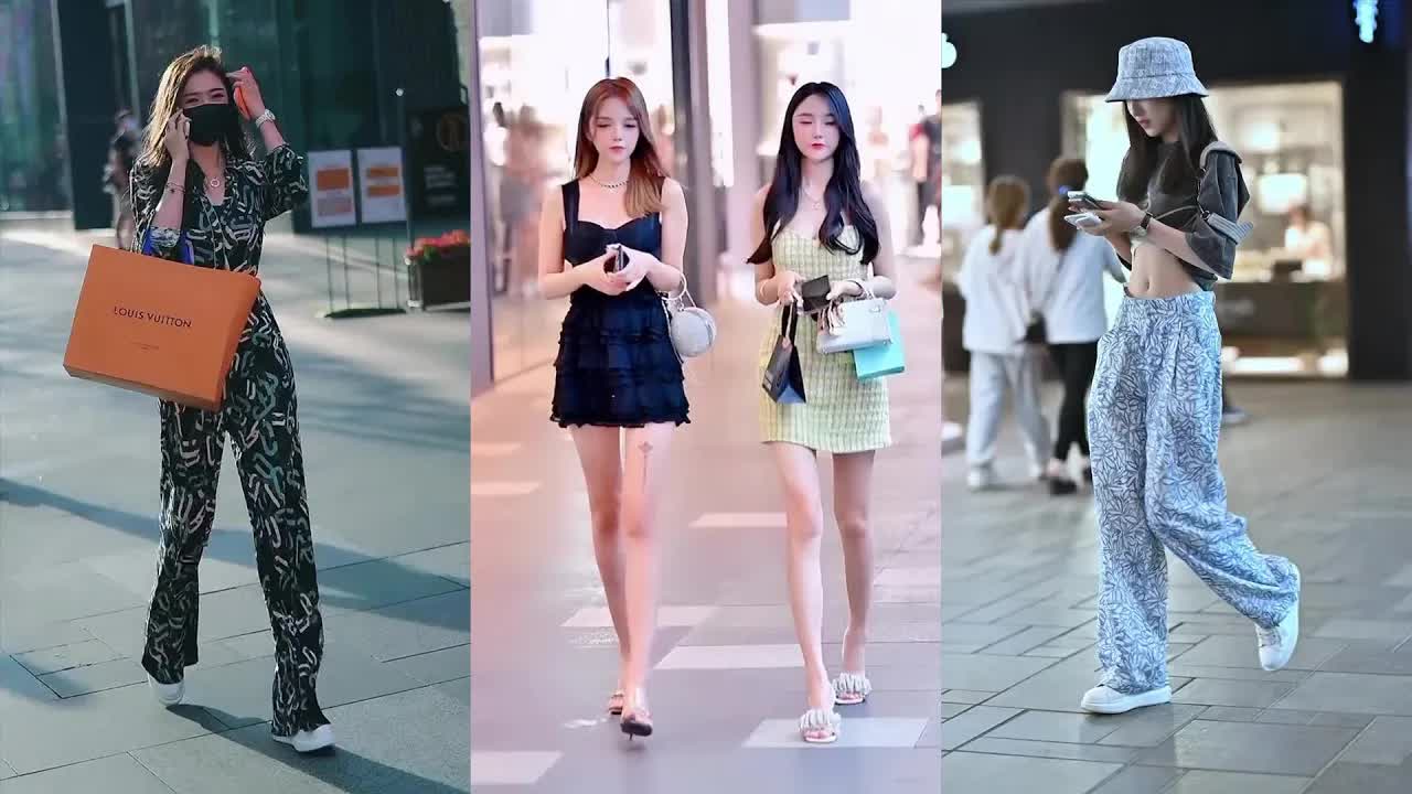 Chinese Girls Street Fashion ~ Viable Fashion[抖音]China TikTok Ep.198mrZrs