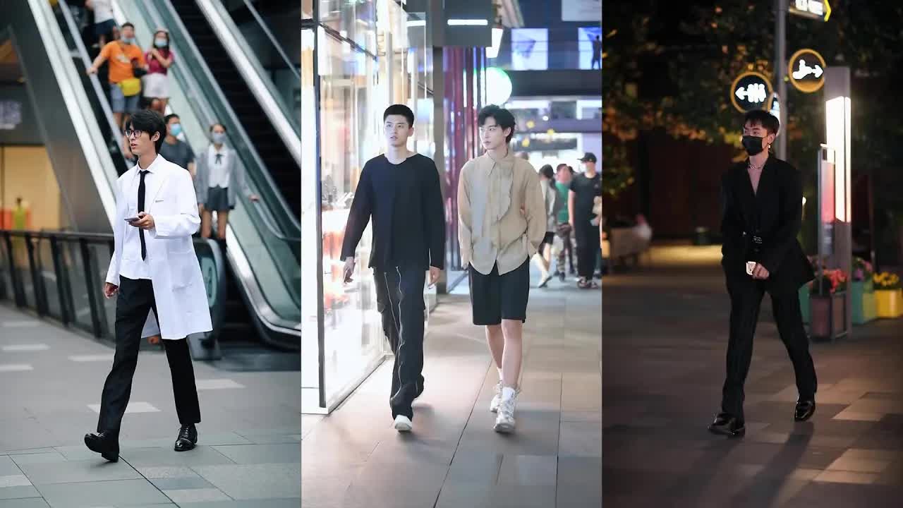 Chinese Boys Street Fashion  Viable Fashion ~ [抖音]China TikTok Ep.21CDV3m0