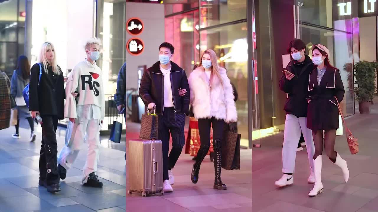 Chinese Couples Street Fashion~Viable Fashion [抖音]China TikTok Ep 07mvTUmh