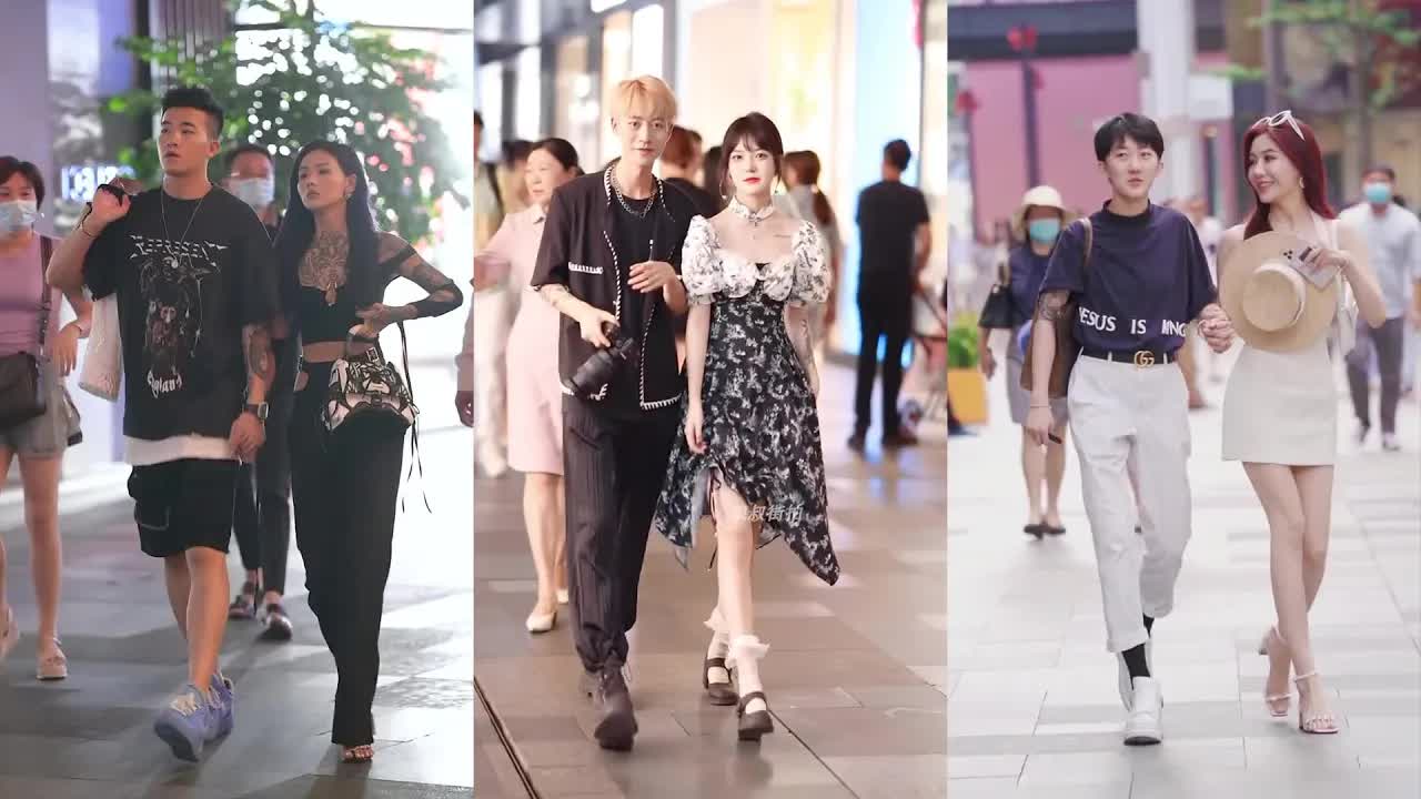 Chinese Couples Street Fashion~Viable Fashion [抖音]China TikTok Ep.19_k0MPQ